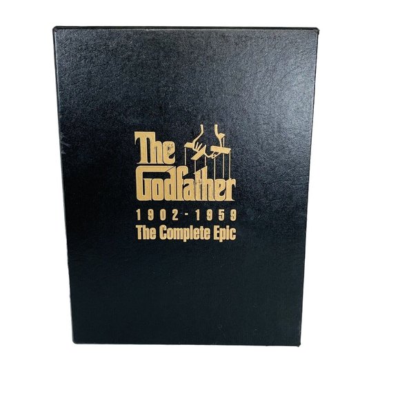 The Godfather VHS 3 Tape Box Set 1902-1959 The Complete Epic Crime Drama - Picture 4 of 11